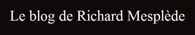 Le blog de Richard Mesplède Ses récits, ses lectures, ses travaux d’écriture